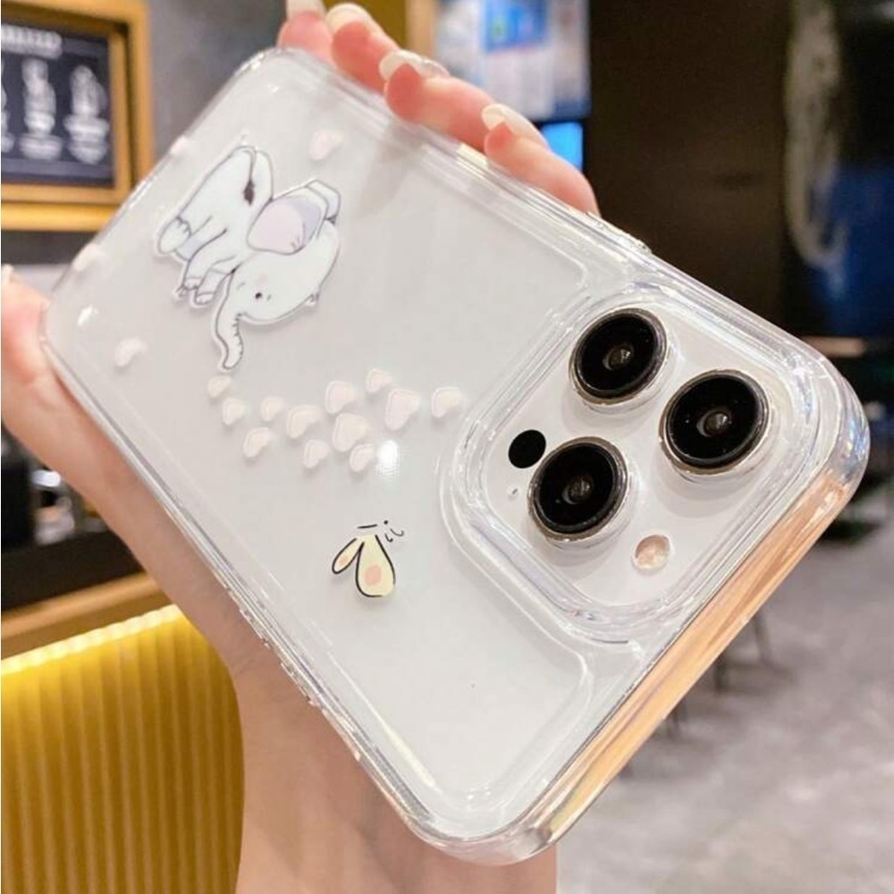 ⚠️Clearance iPhone 14/Pro/Pro Max Cartoon Elephant Phone Case - Picture 4 of 6